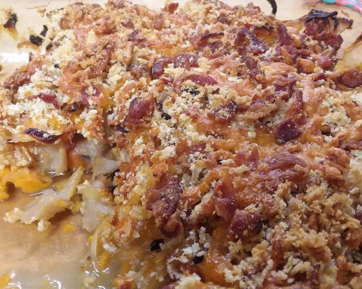 Sweet Potato, Apple And Onion Gratin Recipe